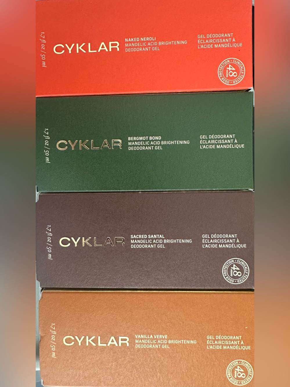 Cyklar Deodorant